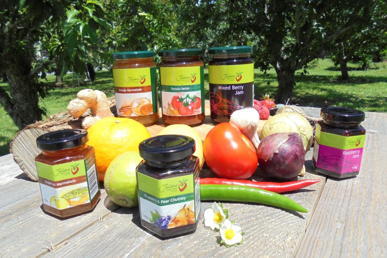 Delicious Jams, Marmalade, Relishes and Chutney