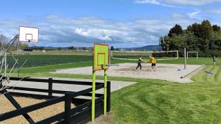 Beach volleyball at Julians Berry Farm