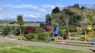 Minigolf at Julians Berry Farm Whakatane